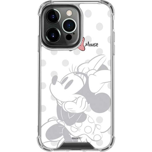 Disney Minnie Mouse Daydream iPhone 14 Pro Clear Case